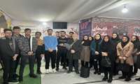 بازدید دانشجویان مرکز آموزشی فوریت پزشکی شهرستان از موزه عبرت شهر آشخانه